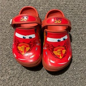 Disney lighting McQueen crocs